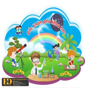 Góc Học Tập Mầm Non Đẹp (1)