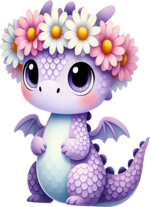 Khủng Long Tím PNG (10)