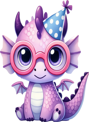 Khủng Long Tím PNG (4)