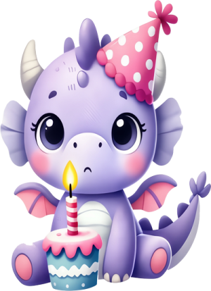 Khủng Long Tím PNG (5)