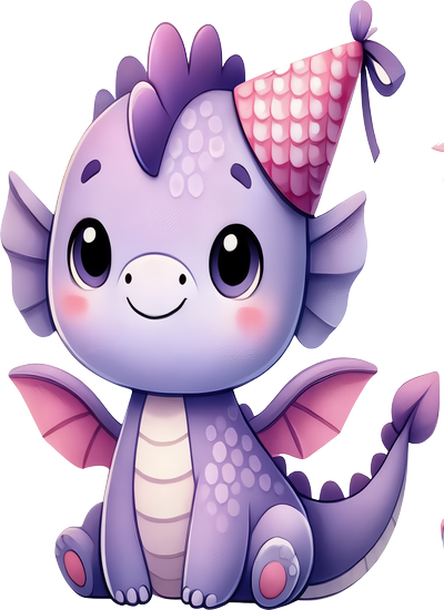 Khủng Long Tím PNG (8)