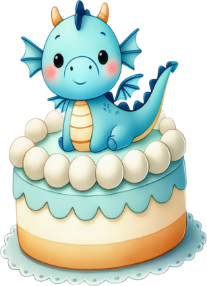 Khủng Long Xanh PNG (19)