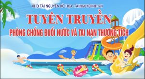 Maket, Phông Nền Dạy Bơi - Phòng Chống Đuối Nước (20)