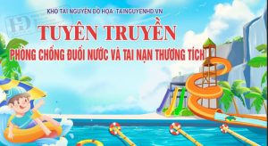 Maket, Phông Nền Dạy Bơi - Phòng Chống Đuối Nước (23)