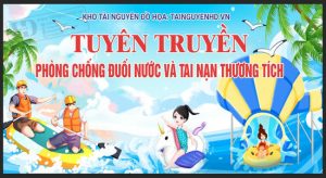 Maket, Phông Nền Dạy Bơi - Phòng Chống Đuối Nước (5)