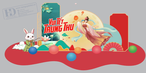 Maket Phông Nền Trung Thu - Đêm Hội Trăng Rằm (20)