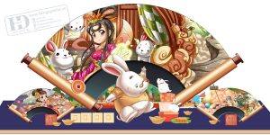 Maket Phông Nền Trung Thu - Đêm Hội Trăng Rằm (26)