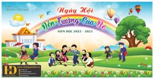 Maket Trang Trí Lễ Khai Giảng Năm Học - Lễ Tổng Kết (11)