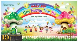 Maket Trang Trí Lễ Khai Giảng Năm Học - Lễ Tổng Kết (15)