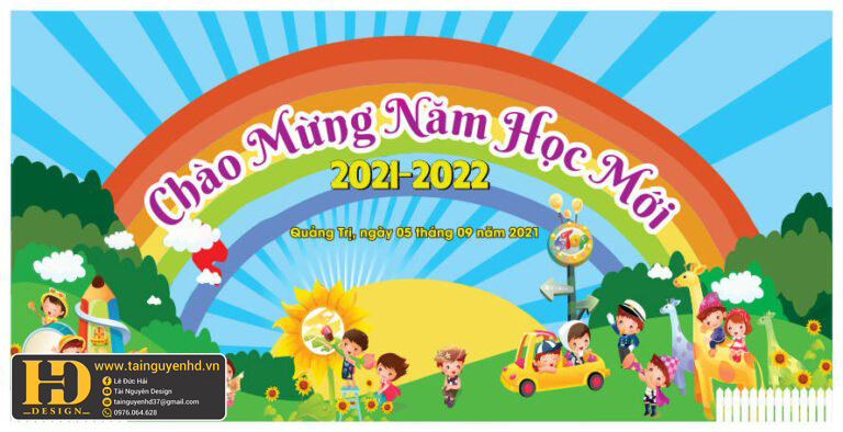 Maket Trang Trí Lễ Khai Giảng Năm Học - Lễ Tổng Kết (17)