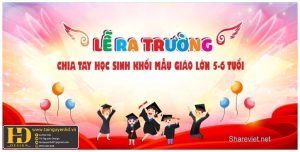 Maket Trang Trí Lễ Khai Giảng Năm Học - Lễ Tổng Kết (19)