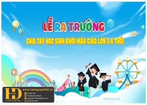 Maket Trang Trí Lễ Khai Giảng Năm Học - Lễ Tổng Kết (21)