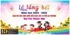 Maket Trang Trí Lễ Khai Giảng Năm Học - Lễ Tổng Kết (24)