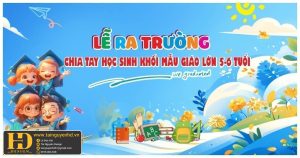 Maket Trang Trí Lễ Khai Giảng Năm Học - Lễ Tổng Kết (26)