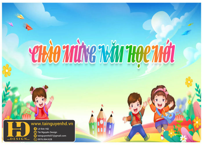 Maket Trang Trí Lễ Khai Giảng Năm Học - Lễ Tổng Kết (3)