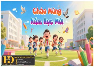 Maket Trang Trí Lễ Khai Giảng Năm Học - Lễ Tổng Kết (4)