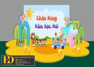 Maket Trang Trí Lễ Khai Giảng Năm Học - Lễ Tổng Kết (6)