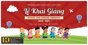 Maket Trang Trí Lễ Khai Giảng Năm Học - Lễ Tổng Kết (9)
