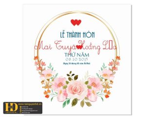 Mẫu Bảng Tên Đám Cưới (2)