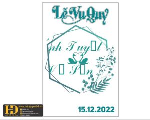 Mẫu Bảng Tên Đám Cưới (22)