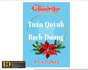 Mẫu Bảng Tên Đám Cưới (40)