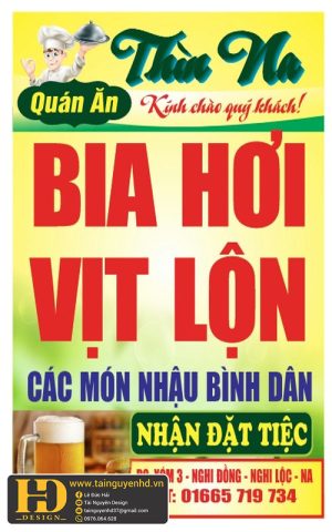 Mẫu Biển Quảng Cáo Đẹp (171)