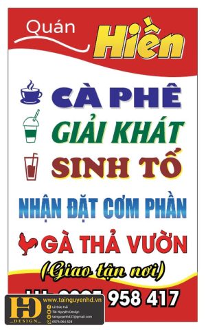 Mẫu Biển Quảng Cáo Đẹp (201)