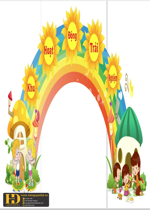 Mẫu Cổng Trường Mầm Non (1)