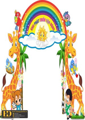 Mẫu Cổng Trường Mầm Non (10)