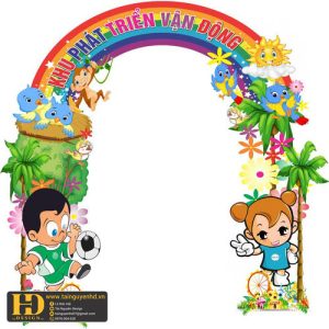 Mẫu Cổng Trường Mầm Non (13)