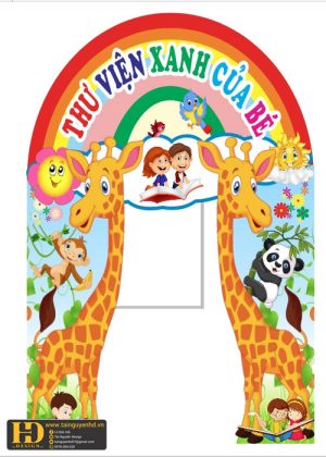 Mẫu Cổng Trường Mầm Non (2)