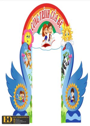 Mẫu Cổng Trường Mầm Non (3)