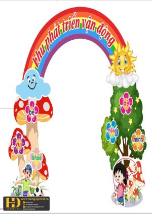 Mẫu Cổng Trường Mầm Non (4)