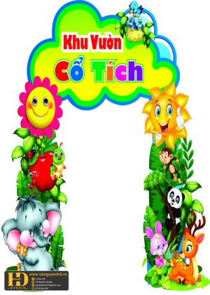 Mẫu Cổng Trường Mầm Non (8)
