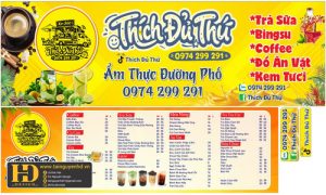 Mẫu Decan xe bán hàng