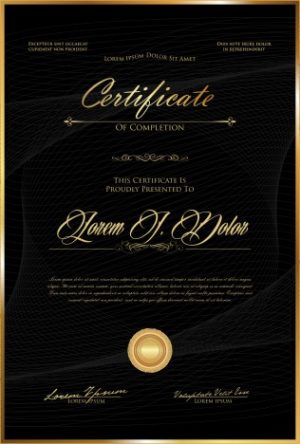 Mẫu Giấy Chứng Nhận, Certificate File Corel (129)