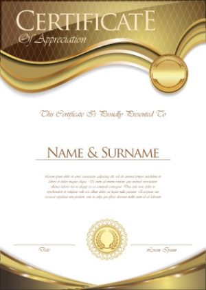 Mẫu Giấy Chứng Nhận, Certificate File Corel (155)