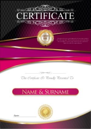 Mẫu Giấy Chứng Nhận, Certificate File Corel (171)