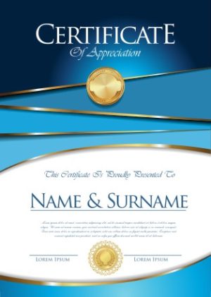 Mẫu Giấy Chứng Nhận, Certificate File Corel (175)