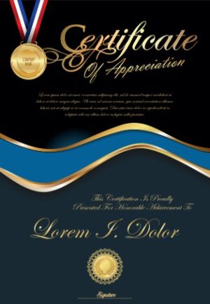 Mẫu Giấy Chứng Nhận, Certificate File Corel (182)