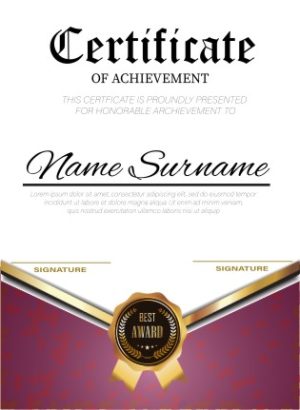 Mẫu Giấy Chứng Nhận, Certificate File Corel (185)