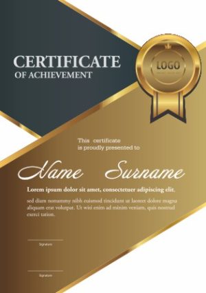 Mẫu Giấy Chứng Nhận, Certificate File Corel (202)