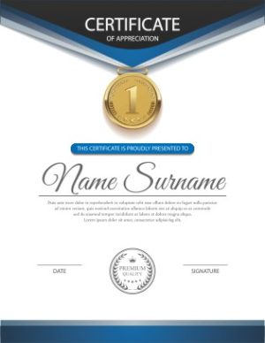 Mẫu Giấy Chứng Nhận, Certificate File Corel (212)