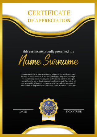 Mẫu Giấy Chứng Nhận, Certificate File Corel (218)