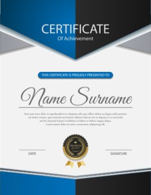 Mẫu Giấy Chứng Nhận, Certificate File Corel (220)