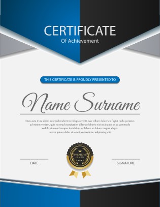 Mẫu Giấy Chứng Nhận, Certificate File Corel (220)