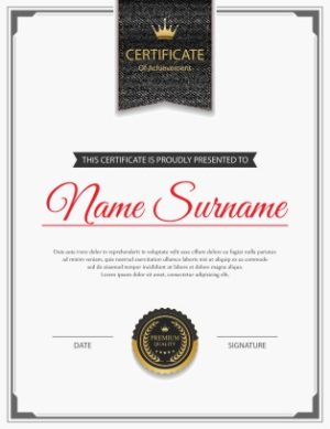 Mẫu Giấy Chứng Nhận, Certificate File Corel (221)