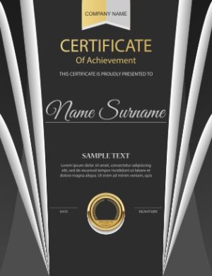 Mẫu Giấy Chứng Nhận, Certificate File Corel (223)