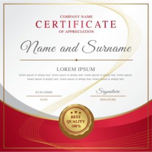 Mẫu Giấy Chứng Nhận, Certificate File Corel (225)