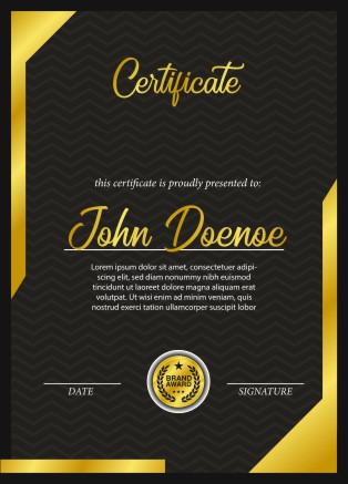 Mẫu Giấy Chứng Nhận, Certificate File Corel (233)